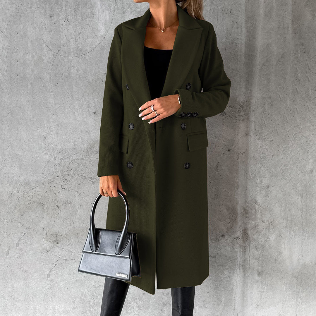 Women’s Double-Breasted Coat