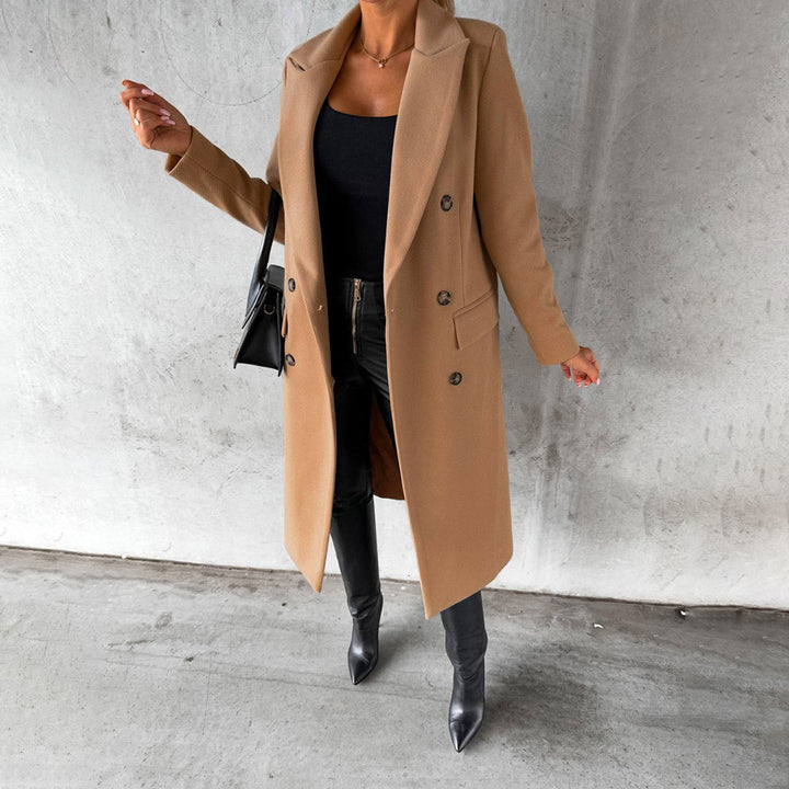 Women’s Double-Breasted Coat