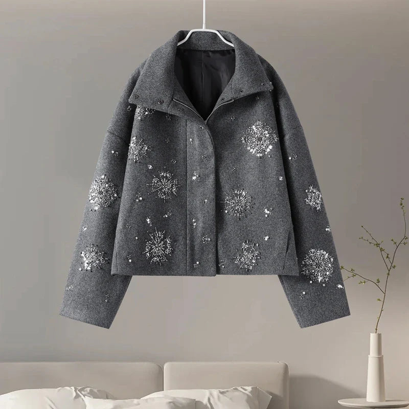 Women’s High Neck Coat