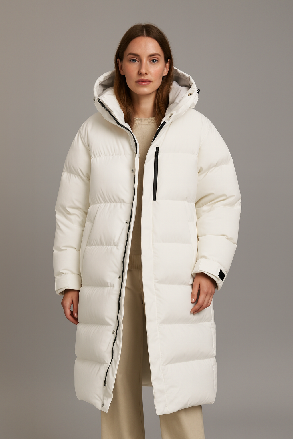 Women’s Hooded Maxi Puffer Coat