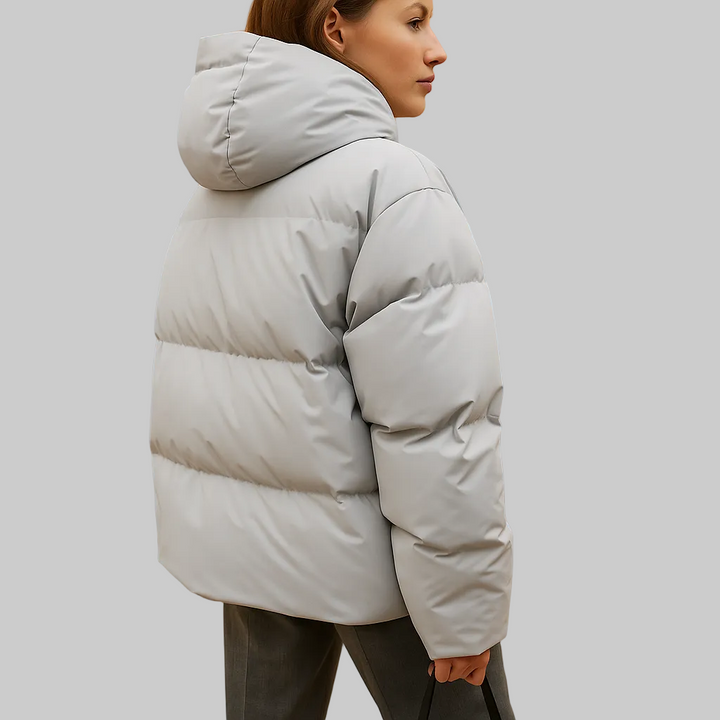 Women’s Hooded Quilted Puffer Jacket