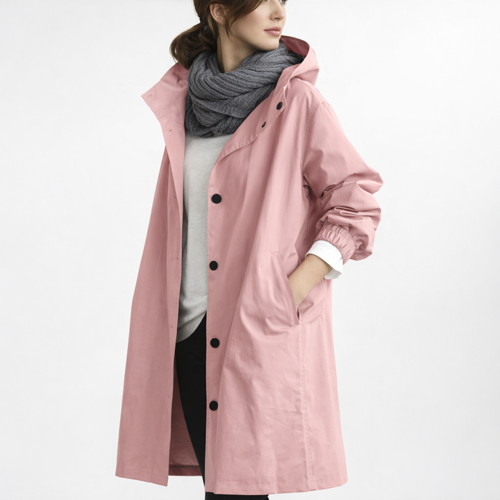 Women’s Hooded Trench Coat