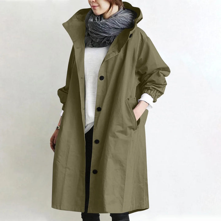 Women’s Hooded Trench Coat