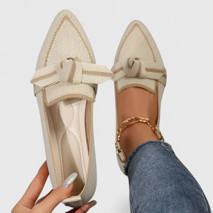 Women's Loafers with Orthopedic Support and Pointed Toe Design – Elegant Button Detail 6