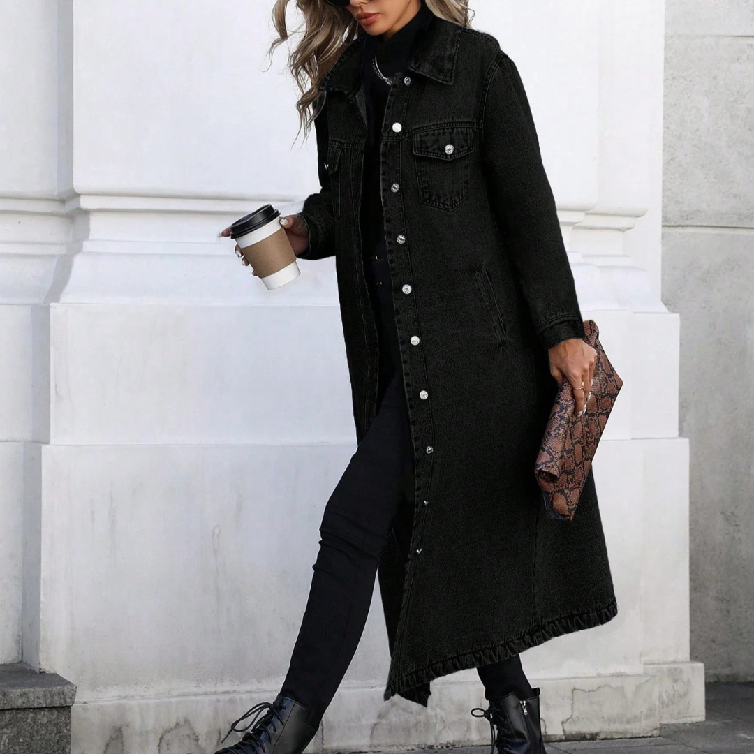 Women’s Long Denim Coat