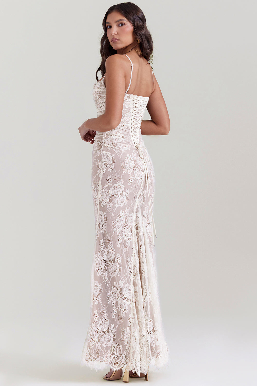 Women's Maxi Dress with Flowing Fabric and Long Sleeves – Elegant Formal Dress for Any Occasion 4