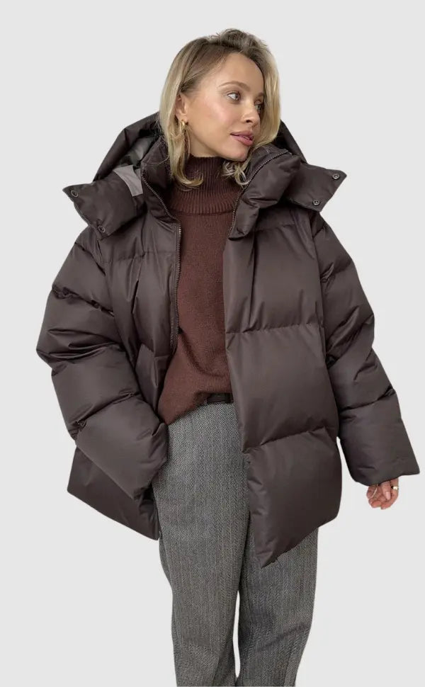Women’s Puffer Jacket with Hood