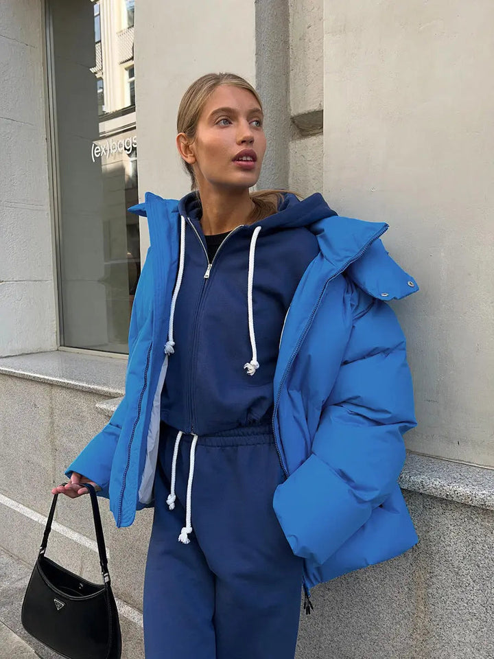 Women’s Puffer Jacket with Hood
