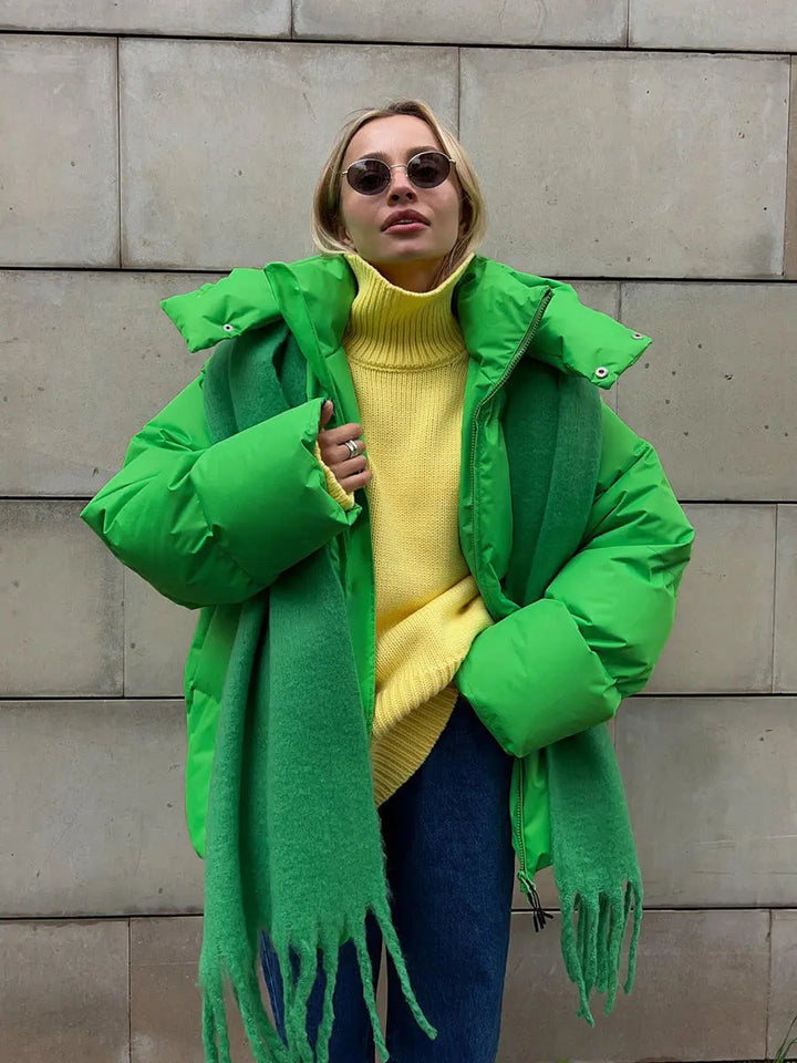 Women’s Puffer Jacket with Hood