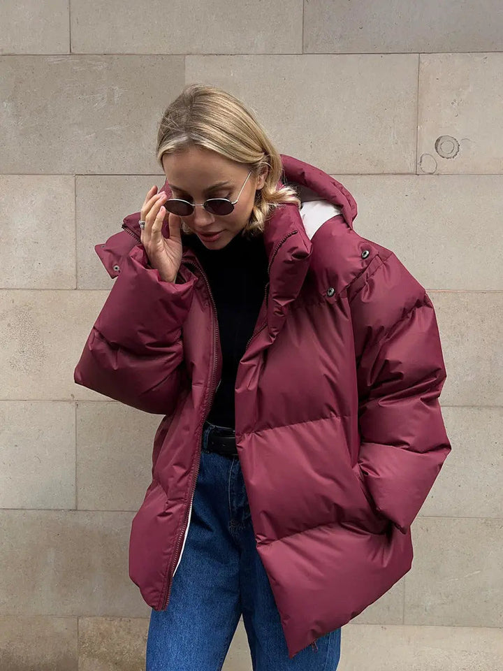 Women’s Puffer Jacket with Hood