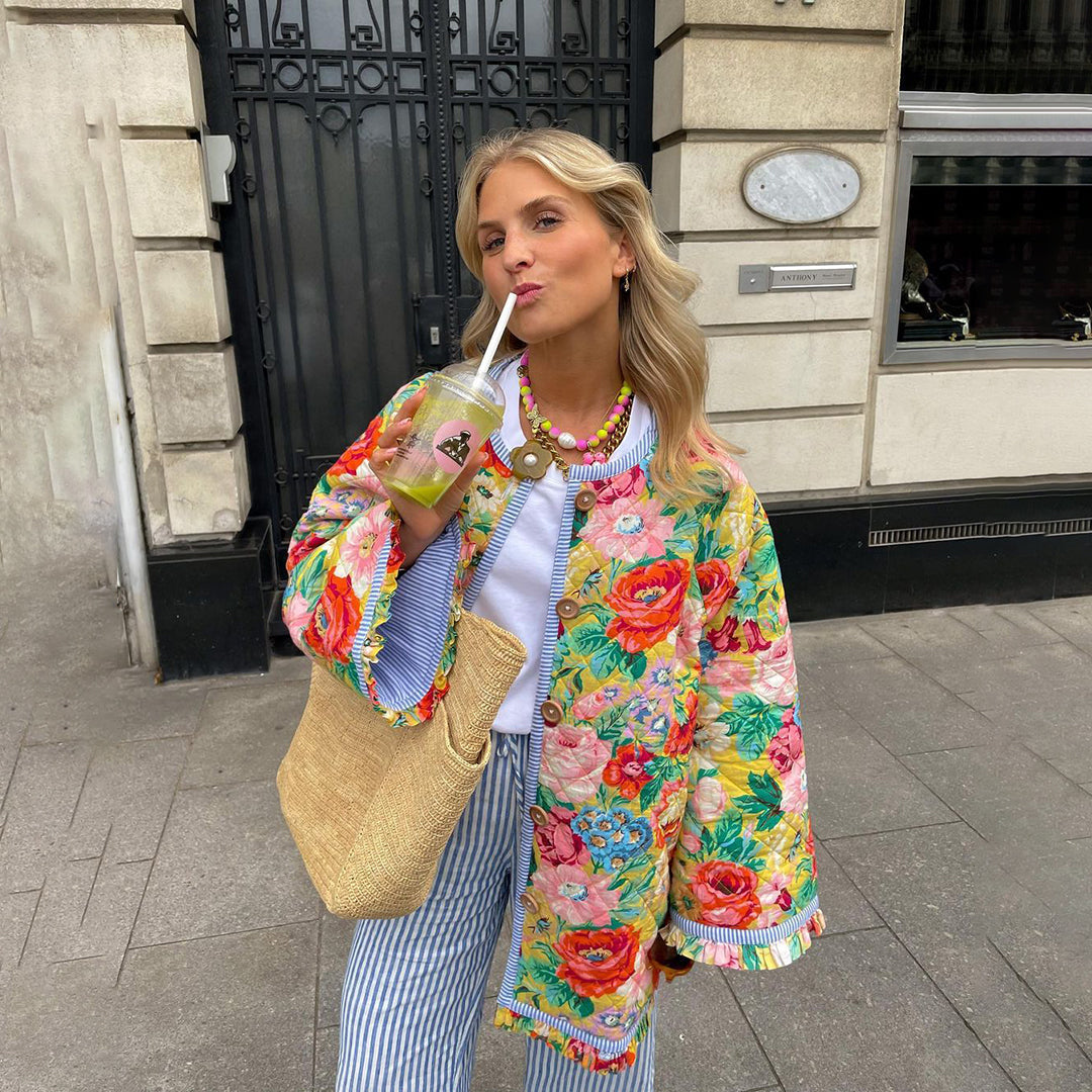 Women’s Quilted Floral Jacket