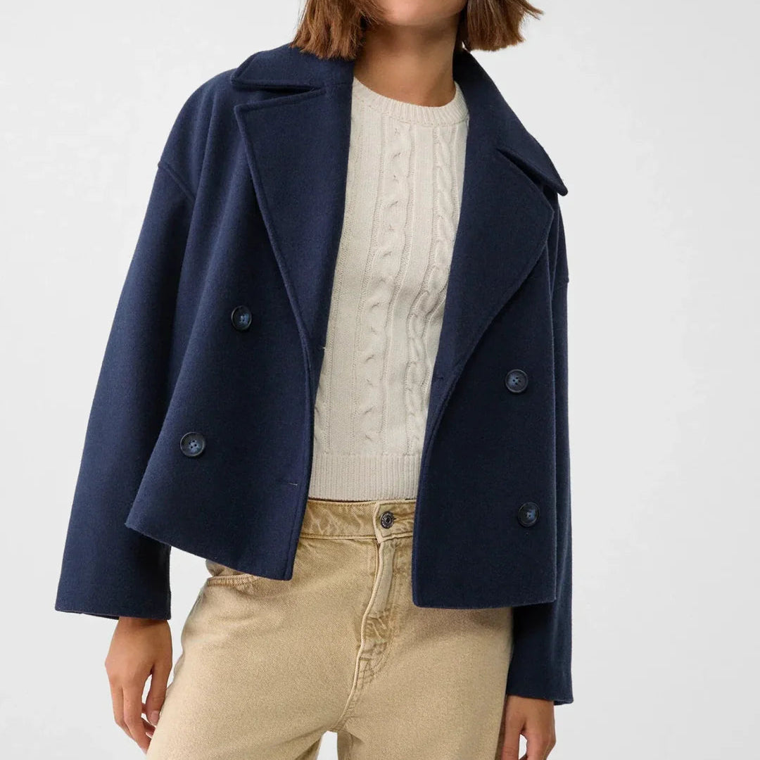 Women’s Short Double-Breasted Coat
