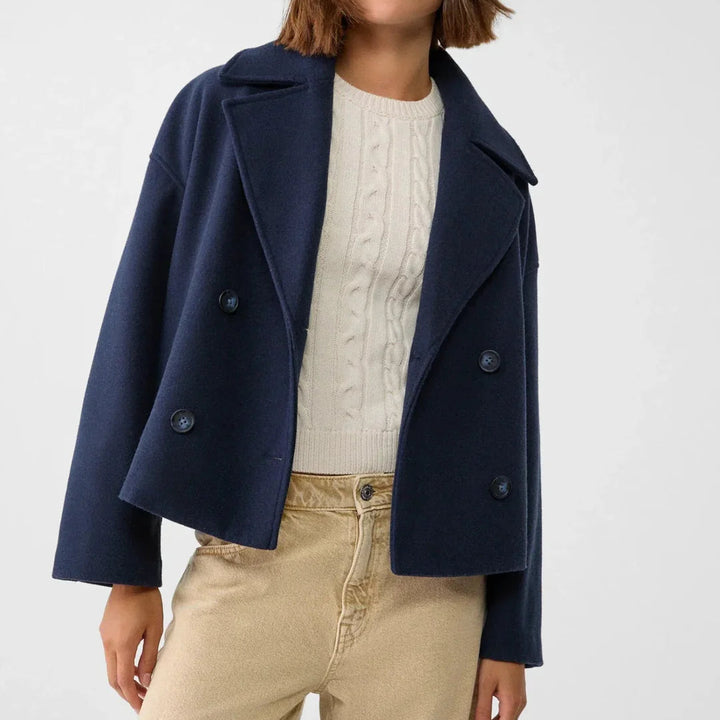 Women’s Short Double-Breasted Coat