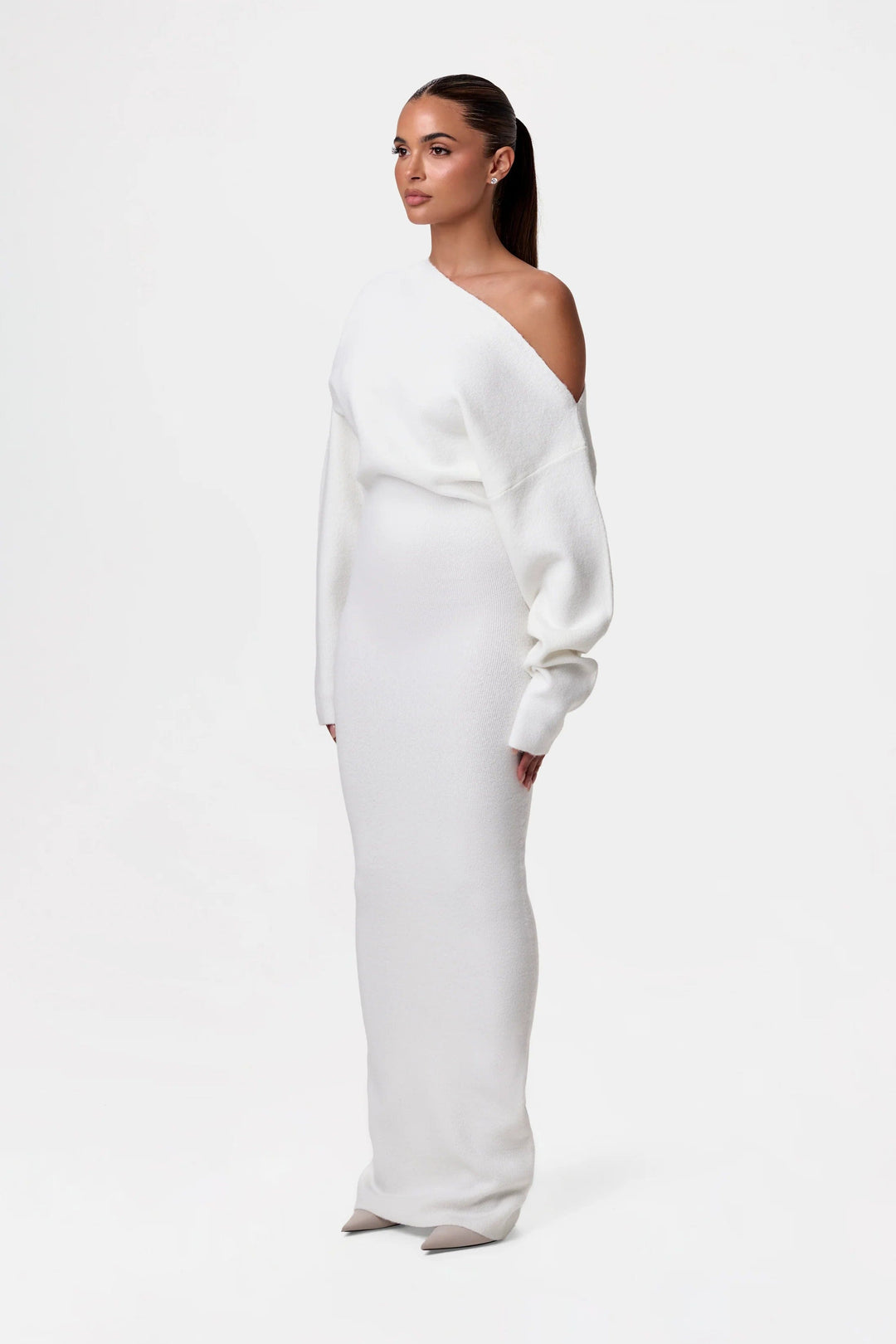 Women's Sweater Dress with Relaxed Fit – Soft Knit Fabric for Casual or Elegant Style 5