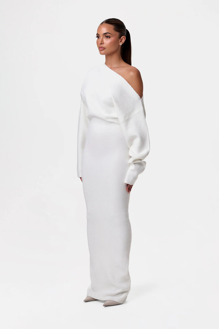 Women's Sweater Dress with Relaxed Fit – Soft Knit Fabric for Casual or Elegant Style 5