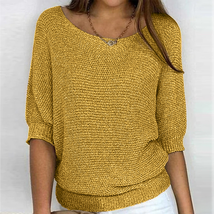 Women's Sweater with Comfortable Fit and Soft Knit Fabric – Elegant Casual Style in Multiple Colors 2