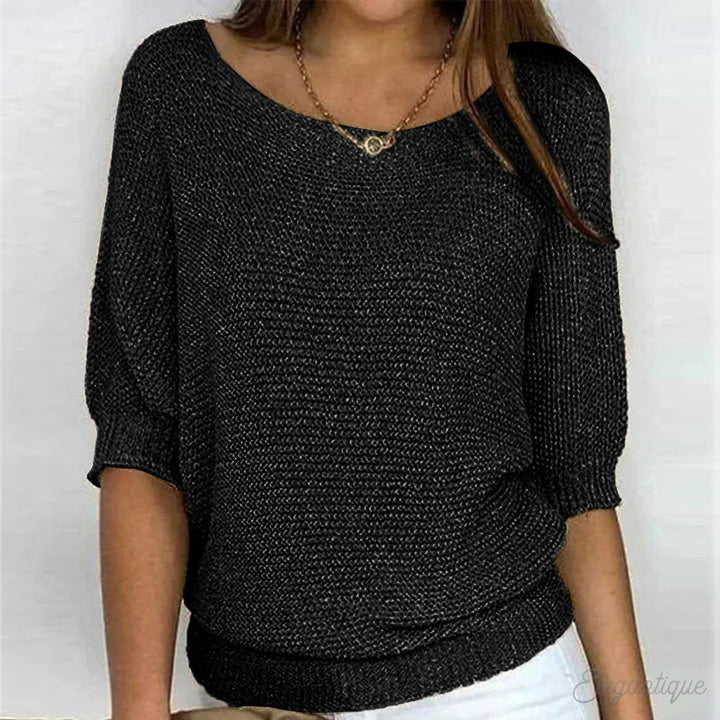 Women's Sweater with Comfortable Fit and Soft Knit Fabric – Elegant Casual Style in Multiple Colors 3