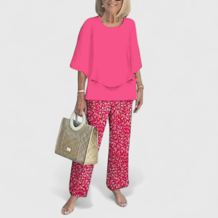 Women's two piece set featuring a flattering fit and breathable fabric, perfect for casual everyday wear and versatile styling options. 6