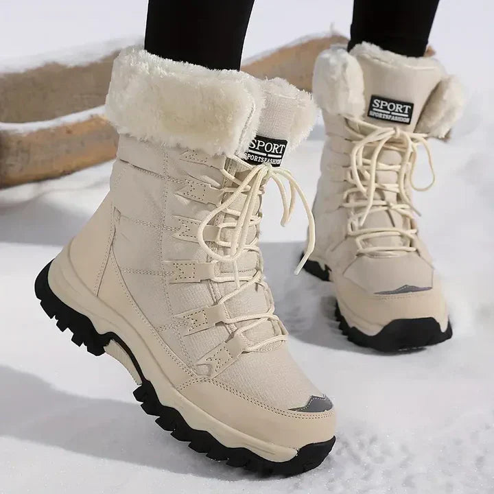 Women's Winter Boots with Non-Slip Sole and Insulating Warmth – Timeless Design for Outdoor Comfort 0