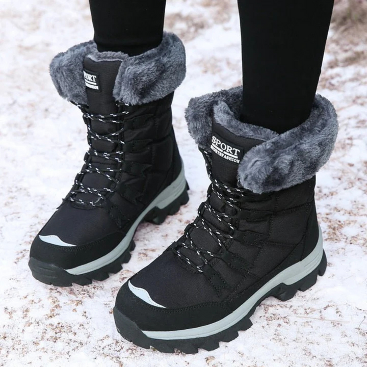 Women's Winter Boots with Non-Slip Sole and Insulating Warmth – Timeless Design for Outdoor Comfort 1