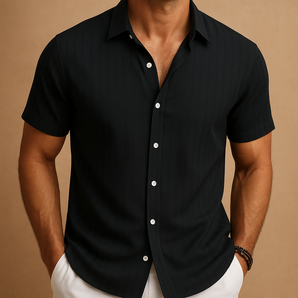 Short-sleeved summer shirt for men | Owen