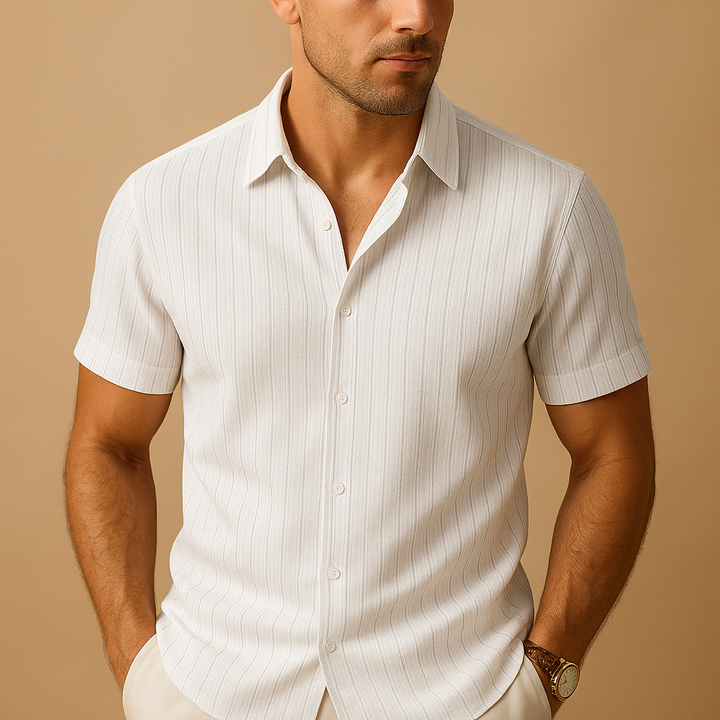 Short-sleeved summer shirt for men | Owen