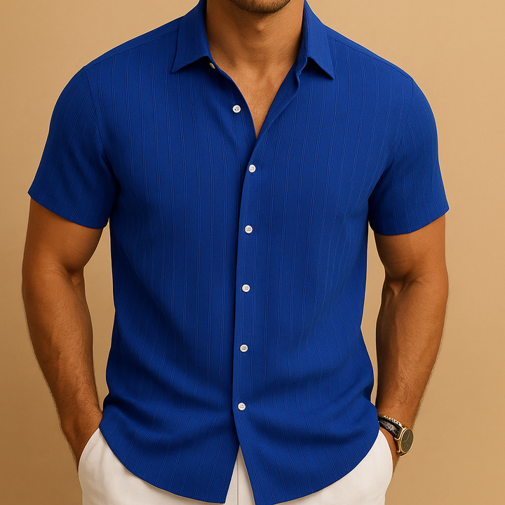 Short-sleeved summer shirt for men | Owen