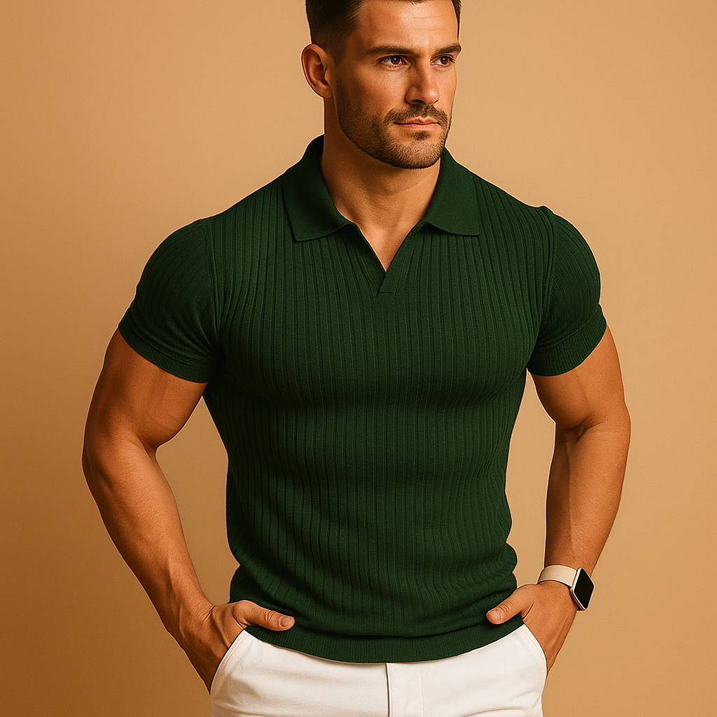 Slim fit polo shirt for men | Lucas